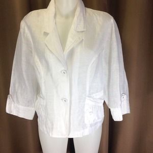 Chico's sheer jacket