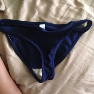 Navy blue American apparel bikini bottom