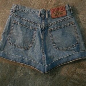 Bongo brand highwaisted denim shorts