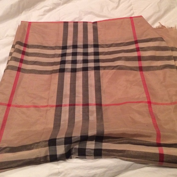 Burberry extra large scarf