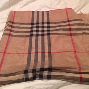 Burberry extra large scarf