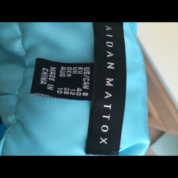 Aidan Mattox high low evening dress. - Picture 3 of 3