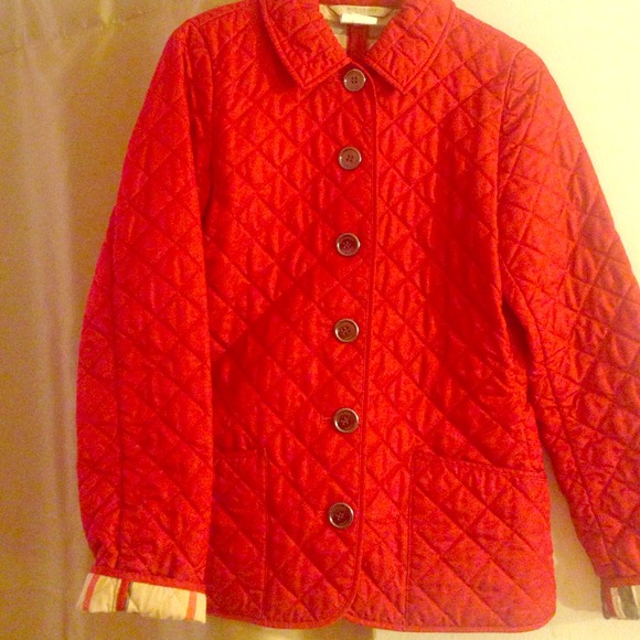 SOLD Authentic Burberry Quilted Jacket