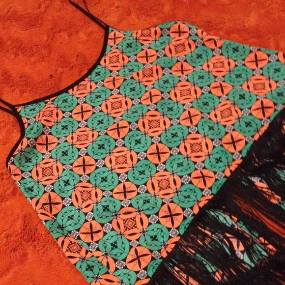 FRINGE Open Back Tank!!! - Picture 2 of 4