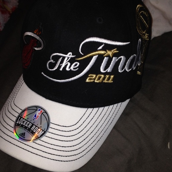 Miami heat 2011 championship finals hat