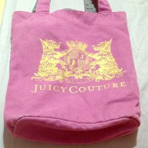 Juicy couture canvas tote