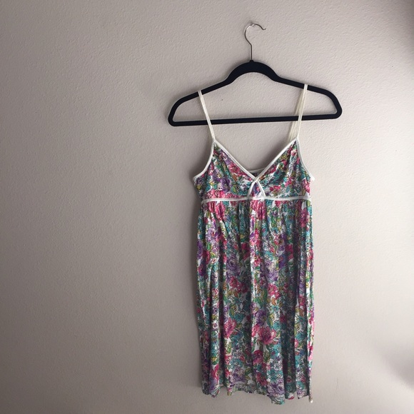 h&m // floral sundress