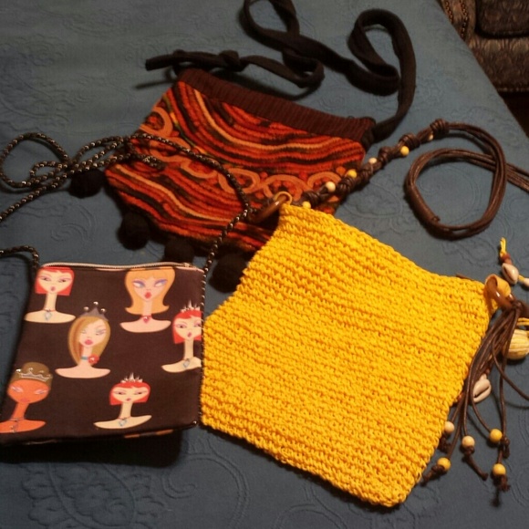 3 sm bag purse lot