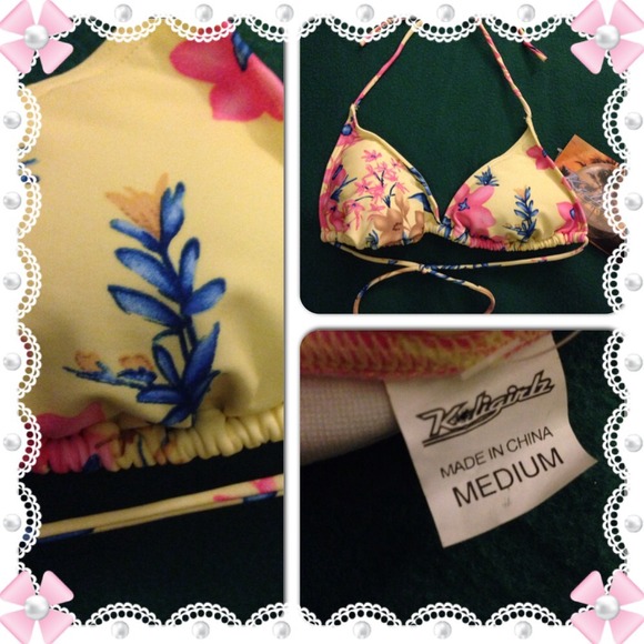 2/$10 ✂️CLEARANCE 🛒 🎉HP 4/29🎉 Kaligirlz Bikini - Picture 2 of 2
