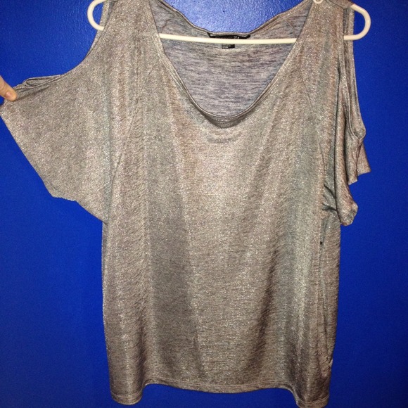 Forever 21 grey top size L