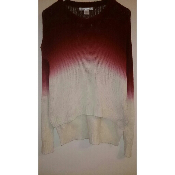 Red Ombre Sweater