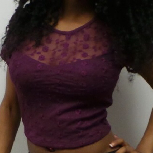 Daisy Mesh Illusion Top