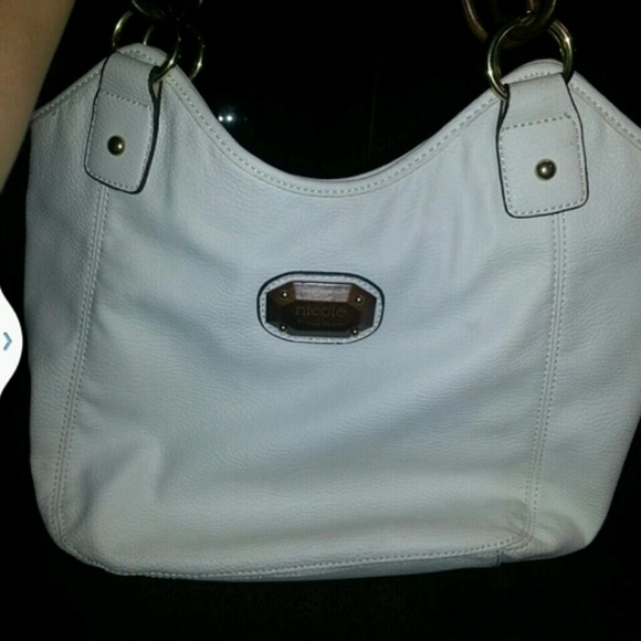 White purse by nicole