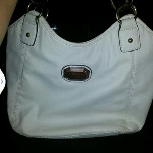 White purse by nicole