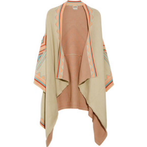 Haute Hippie Aztec Cotton Cardigan