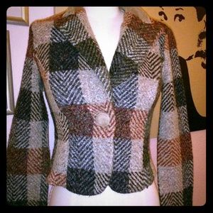 WooL Checkered Blazer