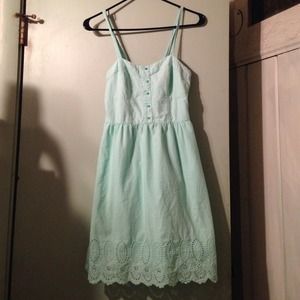 Mint Green Dress