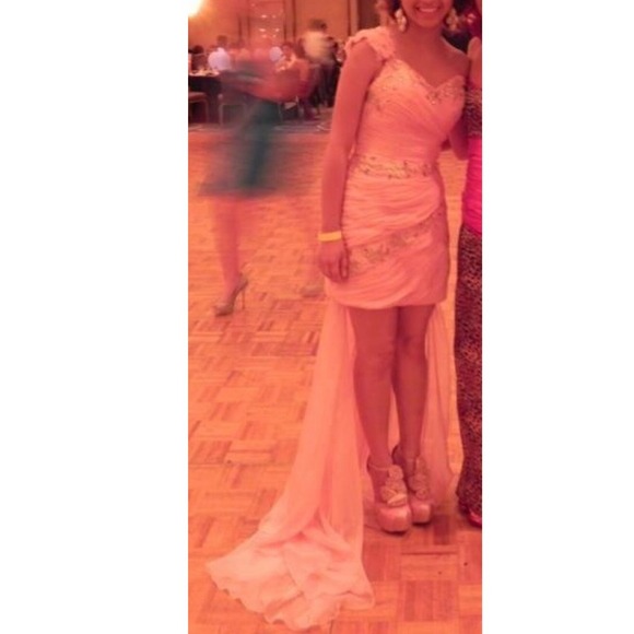 Pink Evening Dress - Picture 3 of 3