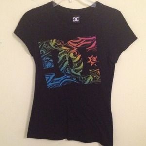 Black DC short sleeve t-shirt