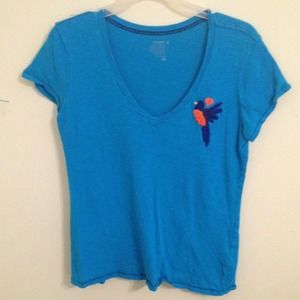 Aqua bird T-shirt