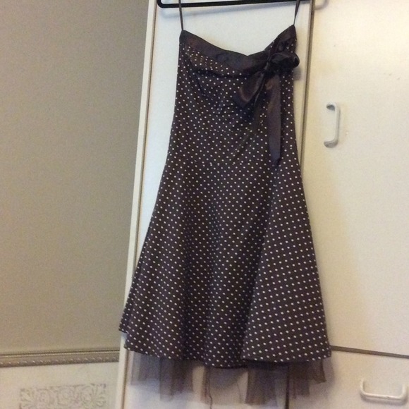 Strapless summer dress