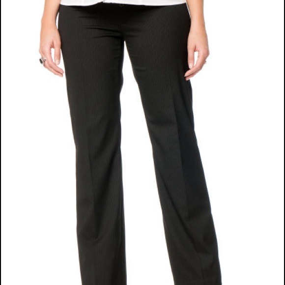 Full panel MATERNITY black dress pants