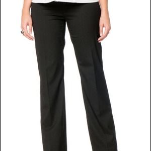 Full panel MATERNITY black dress pants