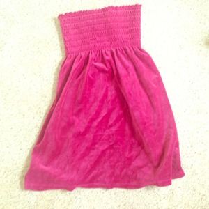 Juicy couture strapless dress🎉