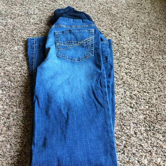 ❎Sold in bundle❎Full panel MATERNITY wide leg jean - Picture 2 of 2