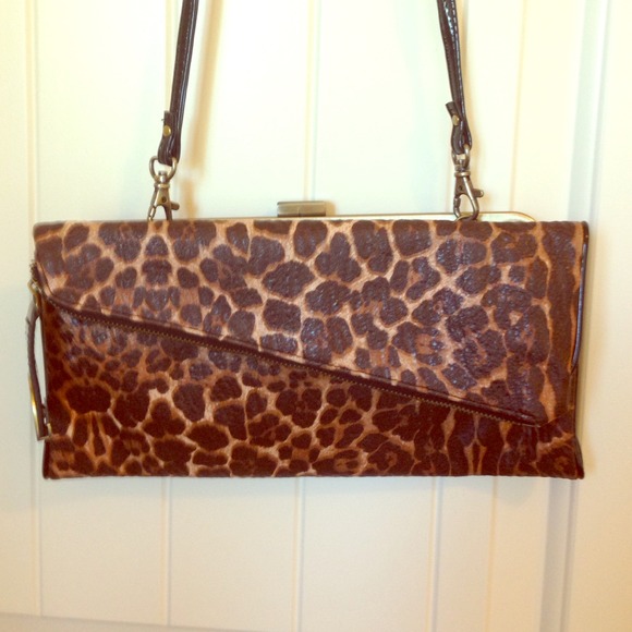❌SOLD❌Jessica Simpson leopard print Crossbody
