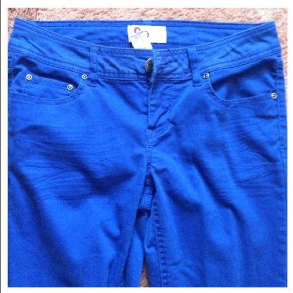 Blue jeggings size 9