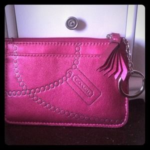 Coach coin and card purse