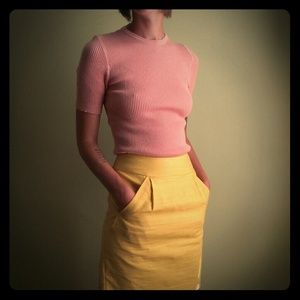 Pink Chanel Boutique knit shirt, beautiful!