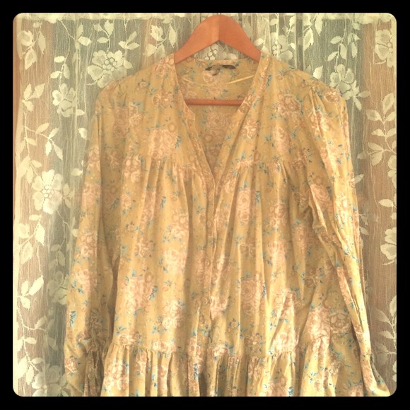 Boho Style Shirt Dress