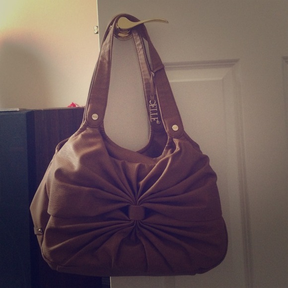 Elle Handbags - Beige Elle Purse