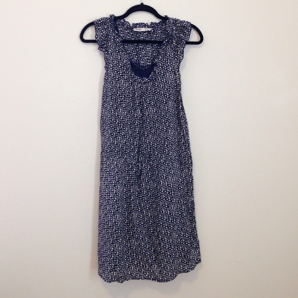 Stars and stars summery blue dress