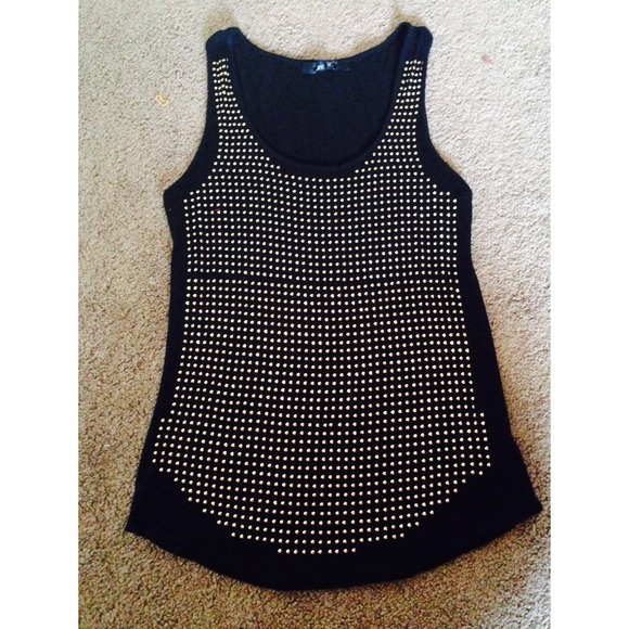 Gold Studded Tanktop