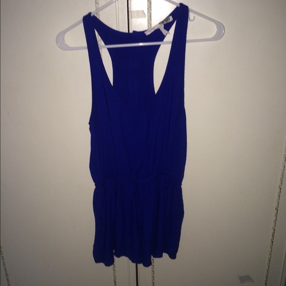Royal Blue Romper - Picture 2 of 3