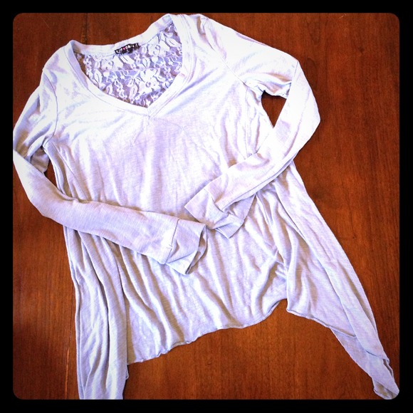 Sexy flattering eye candy lace top