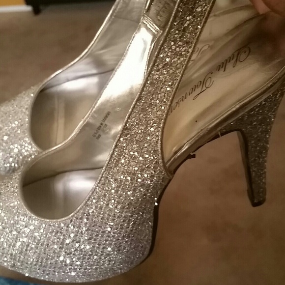 Glam Silver Pumps