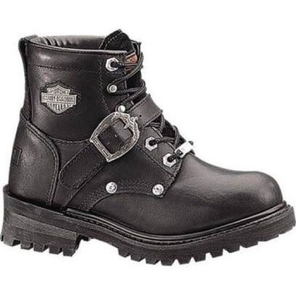 Harley Davidson Boots - Harley Davidson Wonen's Faded Glory Leather Boots