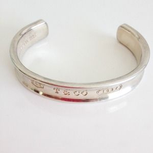 Authentic Tiffany & Co 1837 Silver Cuff Bracelet