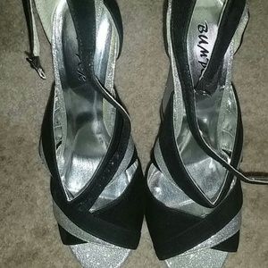 Glam Glitter wedges