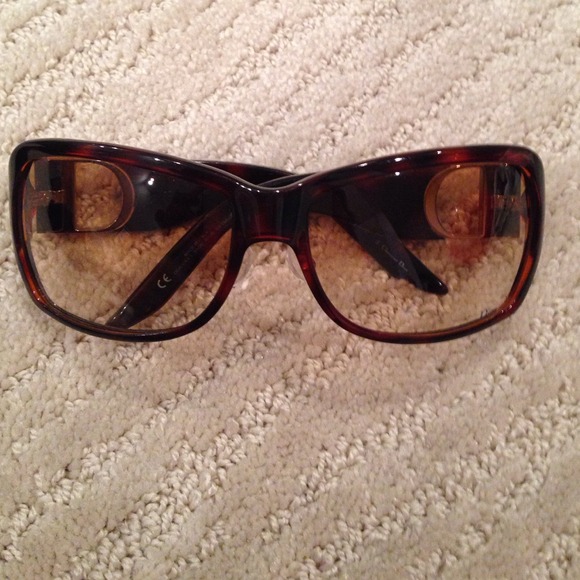 Dior tortoise sunglasses.
