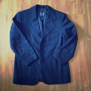 Gap navy wool blazer