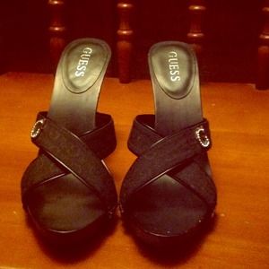 Guess size 9 high heels