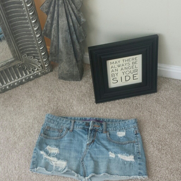 Pink Denim Short Skirt size 5