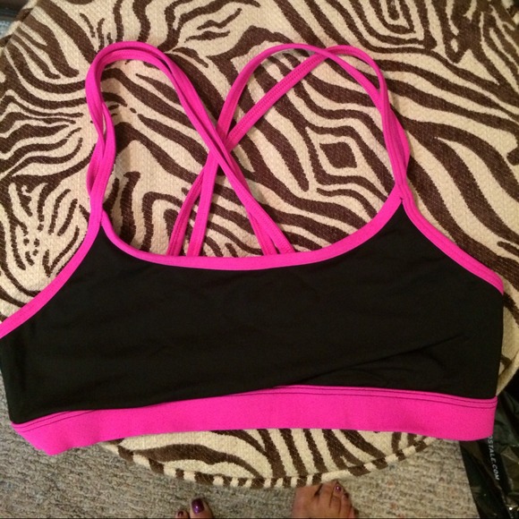 SOLD Victoria's Secret Pink yoga sports bra Medium