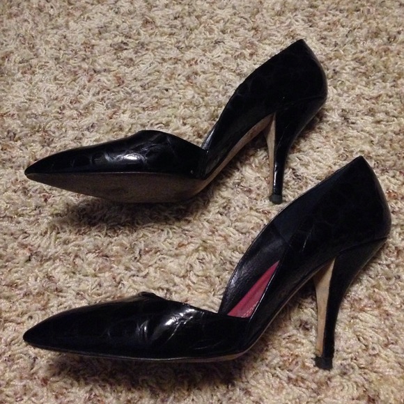 Kate Spade, black patent leather pumps - Picture 2 of 4
