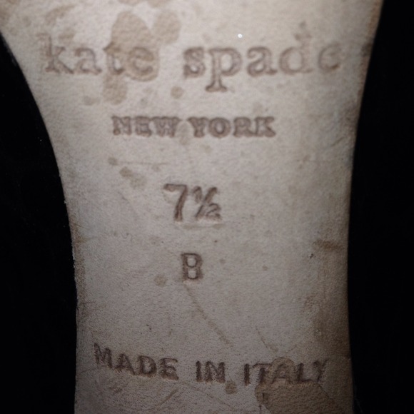 Kate Spade, black patent leather pumps - Picture 3 of 4